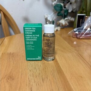 YTP & Innisfree 2pc Bundle: green tea ceramide cream and cleanser ~ small minis